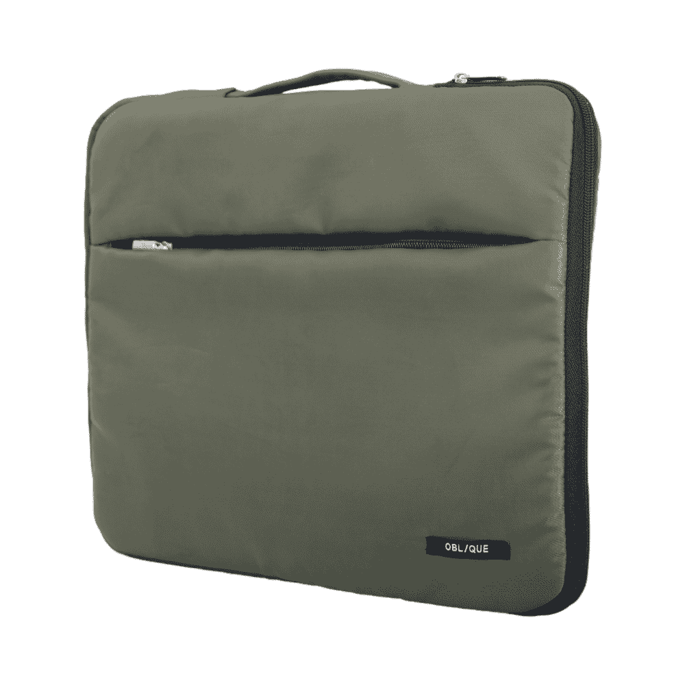 Mars Laptop Sleeve-Olive Green-14 inch